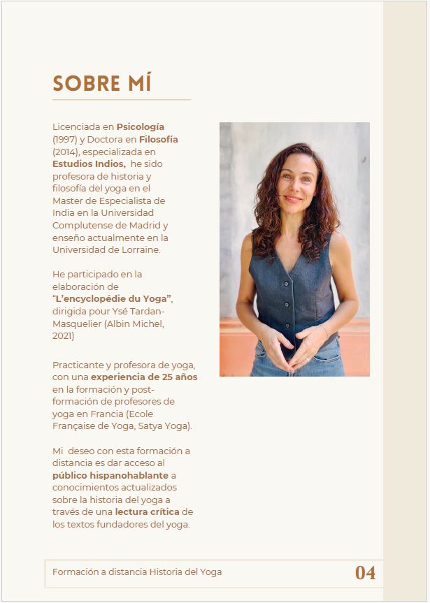 Historia del Yoga Ananda Ceballos López